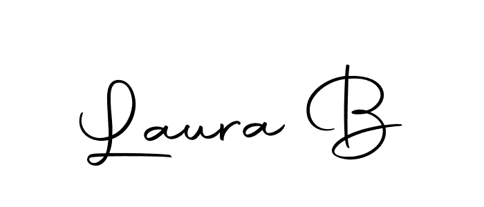 You should practise on your own different ways (Autography-DOLnW) to write your name (Laura B) in signature. don't let someone else do it for you. Laura B signature style 10 images and pictures png