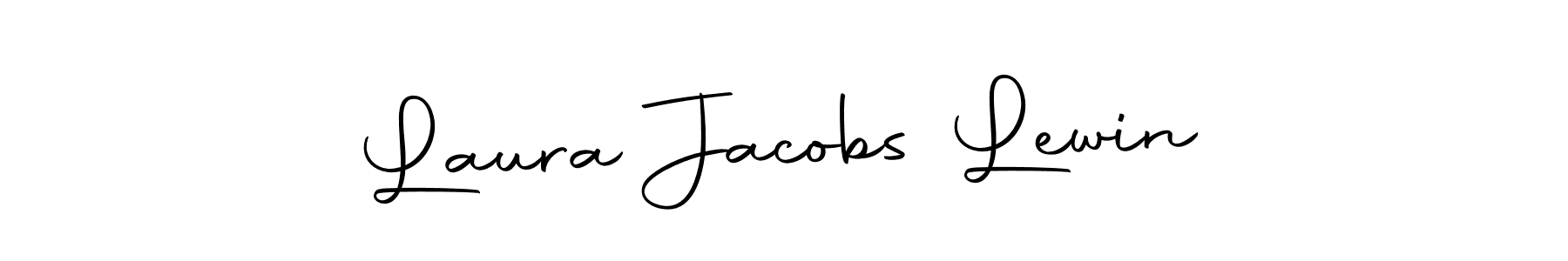 Design your own signature with our free online signature maker. With this signature software, you can create a handwritten (Autography-DOLnW) signature for name Laura Jacobs Lewin. Laura Jacobs Lewin signature style 10 images and pictures png