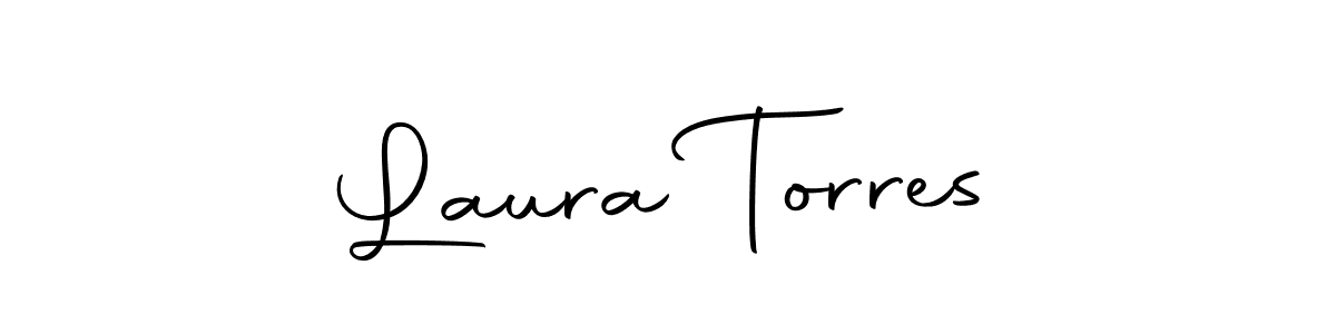Laura Torres stylish signature style. Best Handwritten Sign (Autography-DOLnW) for my name. Handwritten Signature Collection Ideas for my name Laura Torres. Laura Torres signature style 10 images and pictures png
