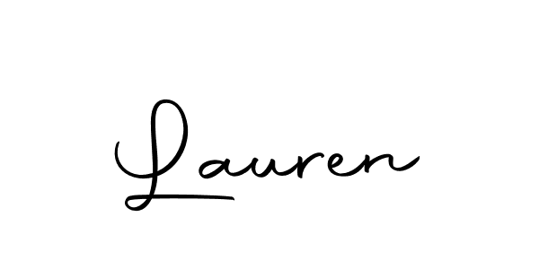 You should practise on your own different ways (Autography-DOLnW) to write your name (Lauren) in signature. don't let someone else do it for you. Lauren signature style 10 images and pictures png