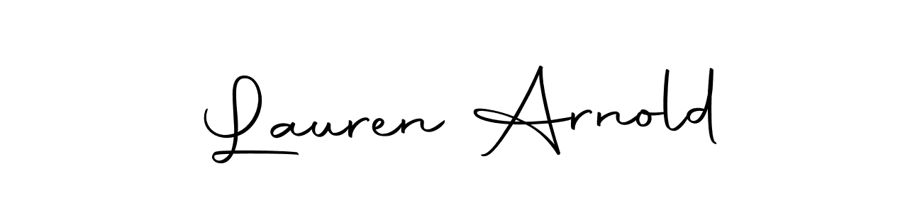 Create a beautiful signature design for name Lauren Arnold. With this signature (Autography-DOLnW) fonts, you can make a handwritten signature for free. Lauren Arnold signature style 10 images and pictures png