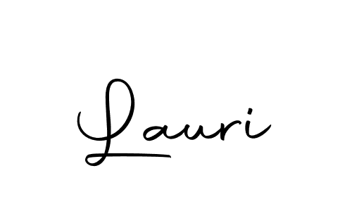 You should practise on your own different ways (Autography-DOLnW) to write your name (Lauri) in signature. don't let someone else do it for you. Lauri signature style 10 images and pictures png