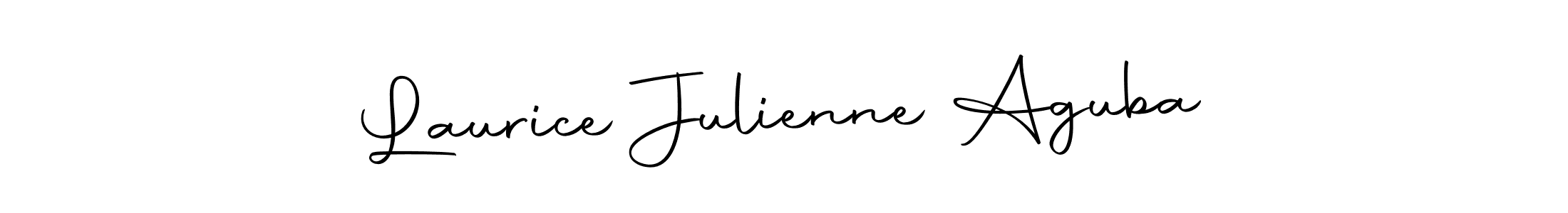 Make a beautiful signature design for name Laurice Julienne Aguba. With this signature (Autography-DOLnW) style, you can create a handwritten signature for free. Laurice Julienne Aguba signature style 10 images and pictures png