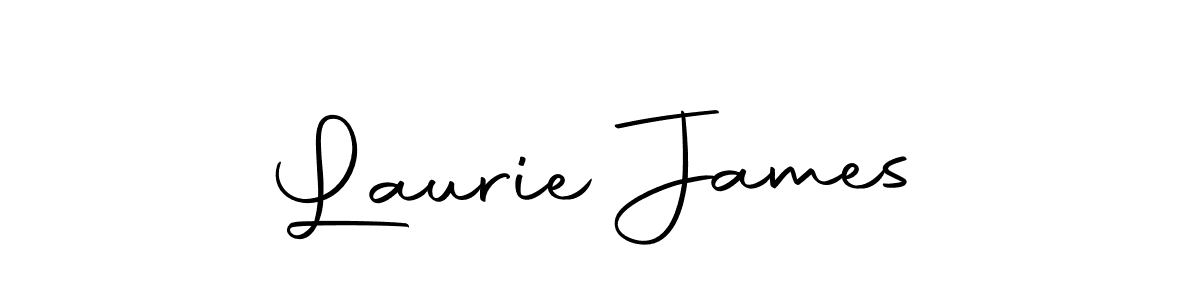 Use a signature maker to create a handwritten signature online. With this signature software, you can design (Autography-DOLnW) your own signature for name Laurie James. Laurie James signature style 10 images and pictures png
