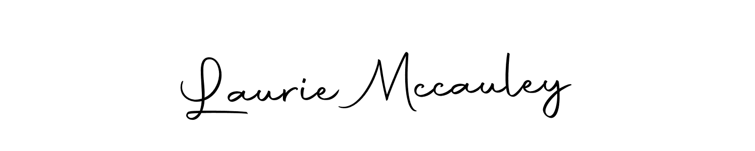 Laurie Mccauley stylish signature style. Best Handwritten Sign (Autography-DOLnW) for my name. Handwritten Signature Collection Ideas for my name Laurie Mccauley. Laurie Mccauley signature style 10 images and pictures png