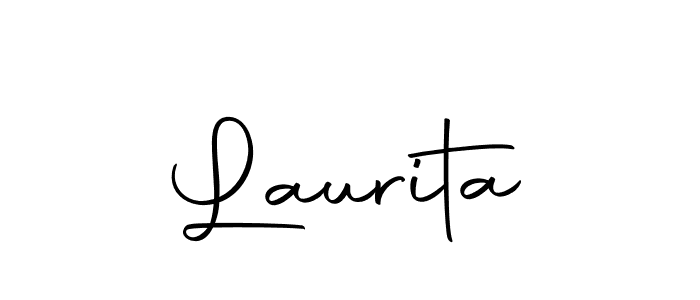 You can use this online signature creator to create a handwritten signature for the name Laurita. This is the best online autograph maker. Laurita signature style 10 images and pictures png