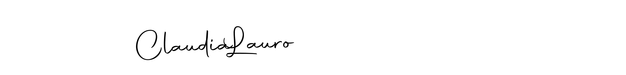 How to make Lauro             Claudia signature? Autography-DOLnW is a professional autograph style. Create handwritten signature for Lauro             Claudia name. Lauro             Claudia signature style 10 images and pictures png