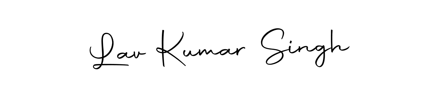 Make a short Lav Kumar Singh signature style. Manage your documents anywhere anytime using Autography-DOLnW. Create and add eSignatures, submit forms, share and send files easily. Lav Kumar Singh signature style 10 images and pictures png