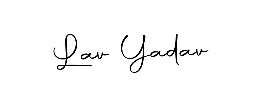 Once you've used our free online signature maker to create your best signature Autography-DOLnW style, it's time to enjoy all of the benefits that Lav Yadav name signing documents. Lav Yadav signature style 10 images and pictures png
