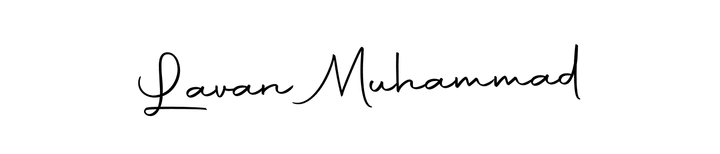 Lavan Muhammad stylish signature style. Best Handwritten Sign (Autography-DOLnW) for my name. Handwritten Signature Collection Ideas for my name Lavan Muhammad. Lavan Muhammad signature style 10 images and pictures png