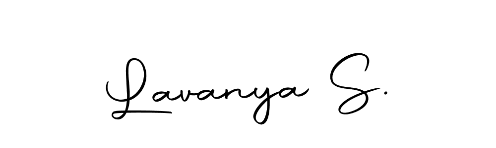 Once you've used our free online signature maker to create your best signature Autography-DOLnW style, it's time to enjoy all of the benefits that Lavanya S. name signing documents. Lavanya S. signature style 10 images and pictures png