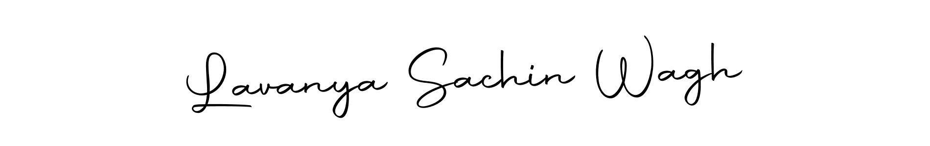 Design your own signature with our free online signature maker. With this signature software, you can create a handwritten (Autography-DOLnW) signature for name Lavanya Sachin Wagh. Lavanya Sachin Wagh signature style 10 images and pictures png