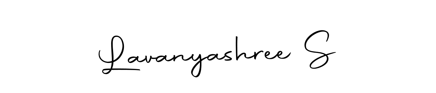Make a short Lavanyashree S signature style. Manage your documents anywhere anytime using Autography-DOLnW. Create and add eSignatures, submit forms, share and send files easily. Lavanyashree S signature style 10 images and pictures png