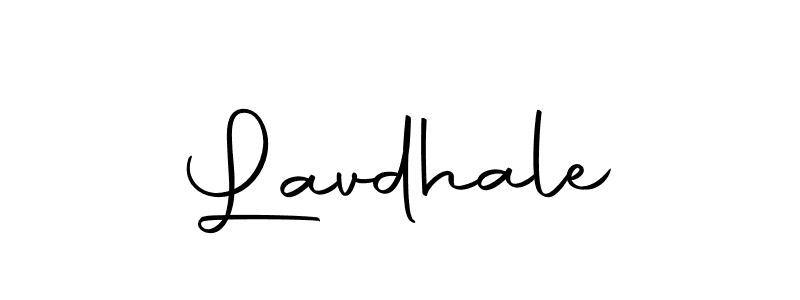 You should practise on your own different ways (Autography-DOLnW) to write your name (Lavdhale) in signature. don't let someone else do it for you. Lavdhale signature style 10 images and pictures png