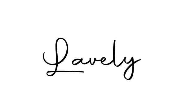 Similarly Autography-DOLnW is the best handwritten signature design. Signature creator online .You can use it as an online autograph creator for name Lavely. Lavely signature style 10 images and pictures png