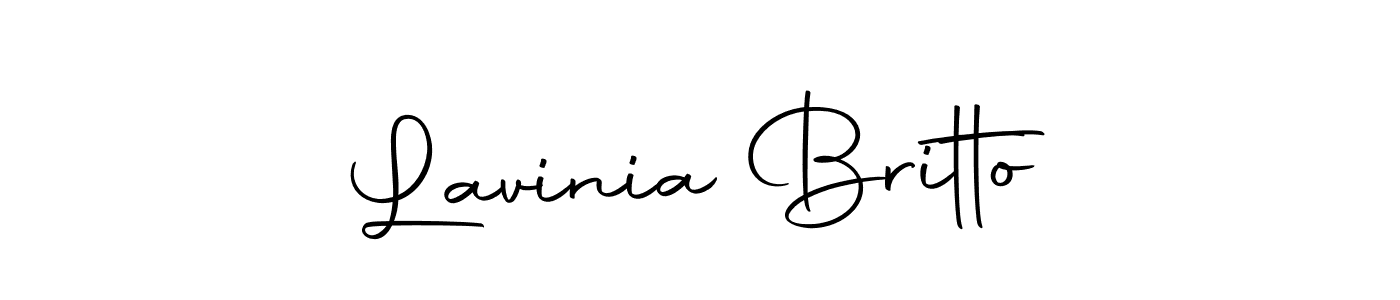 Lavinia Britto stylish signature style. Best Handwritten Sign (Autography-DOLnW) for my name. Handwritten Signature Collection Ideas for my name Lavinia Britto. Lavinia Britto signature style 10 images and pictures png