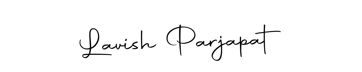 if you are searching for the best signature style for your name Lavish Parjapat. so please give up your signature search. here we have designed multiple signature styles  using Autography-DOLnW. Lavish Parjapat signature style 10 images and pictures png