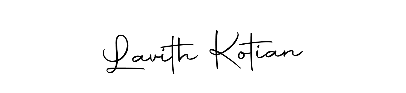You should practise on your own different ways (Autography-DOLnW) to write your name (Lavith Kotian) in signature. don't let someone else do it for you. Lavith Kotian signature style 10 images and pictures png