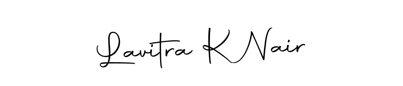 if you are searching for the best signature style for your name Lavitra K Nair. so please give up your signature search. here we have designed multiple signature styles  using Autography-DOLnW. Lavitra K Nair signature style 10 images and pictures png