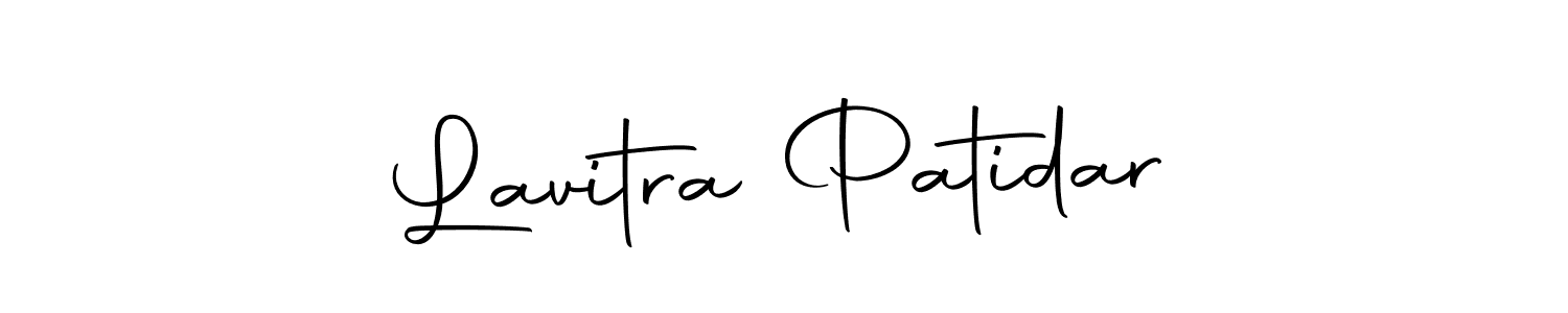 Autography-DOLnW is a professional signature style that is perfect for those who want to add a touch of class to their signature. It is also a great choice for those who want to make their signature more unique. Get Lavitra Patidar name to fancy signature for free. Lavitra Patidar signature style 10 images and pictures png