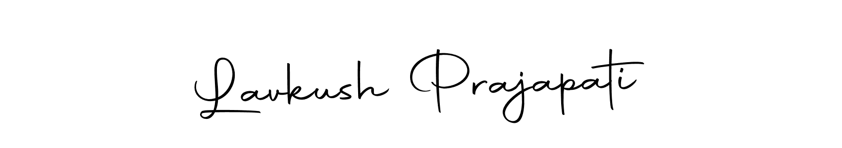 Design your own signature with our free online signature maker. With this signature software, you can create a handwritten (Autography-DOLnW) signature for name Lavkush Prajapati. Lavkush Prajapati signature style 10 images and pictures png