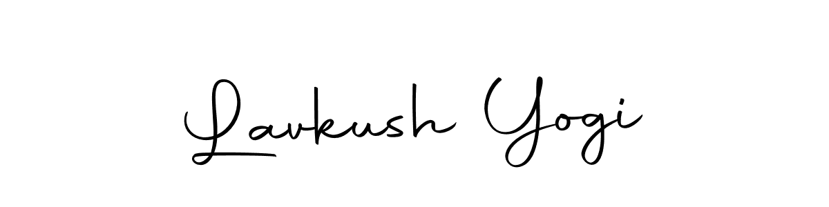 The best way (Autography-DOLnW) to make a short signature is to pick only two or three words in your name. The name Lavkush Yogi include a total of six letters. For converting this name. Lavkush Yogi signature style 10 images and pictures png