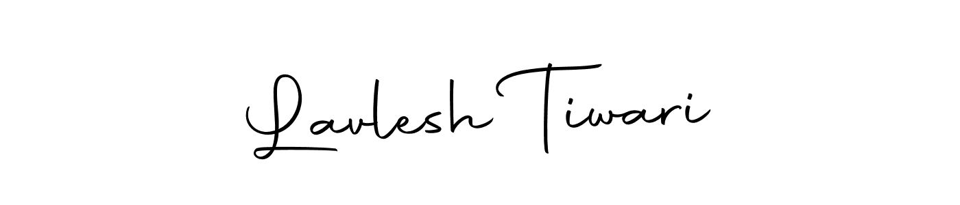 How to make Lavlesh Tiwari name signature. Use Autography-DOLnW style for creating short signs online. This is the latest handwritten sign. Lavlesh Tiwari signature style 10 images and pictures png