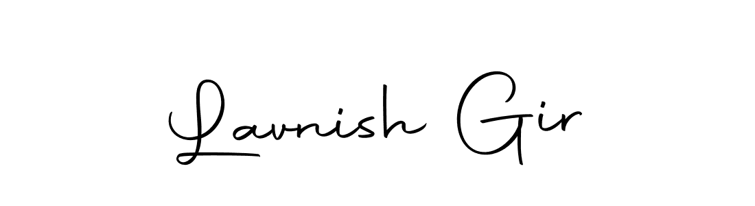 Use a signature maker to create a handwritten signature online. With this signature software, you can design (Autography-DOLnW) your own signature for name Lavnish Gir. Lavnish Gir signature style 10 images and pictures png
