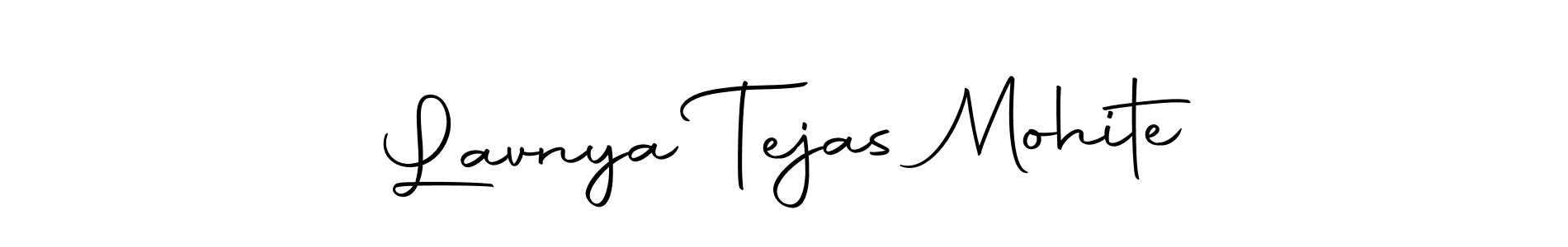 You should practise on your own different ways (Autography-DOLnW) to write your name (Lavnya Tejas Mohite) in signature. don't let someone else do it for you. Lavnya Tejas Mohite signature style 10 images and pictures png