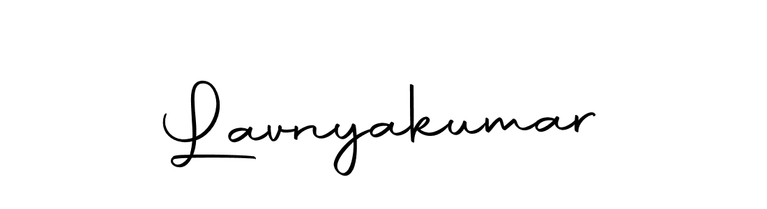 Design your own signature with our free online signature maker. With this signature software, you can create a handwritten (Autography-DOLnW) signature for name Lavnyakumar. Lavnyakumar signature style 10 images and pictures png