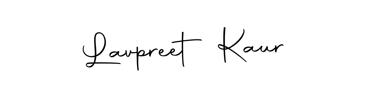 Create a beautiful signature design for name Lavpreet Kaur. With this signature (Autography-DOLnW) fonts, you can make a handwritten signature for free. Lavpreet Kaur signature style 10 images and pictures png