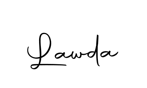 Create a beautiful signature design for name Lawda. With this signature (Autography-DOLnW) fonts, you can make a handwritten signature for free. Lawda signature style 10 images and pictures png