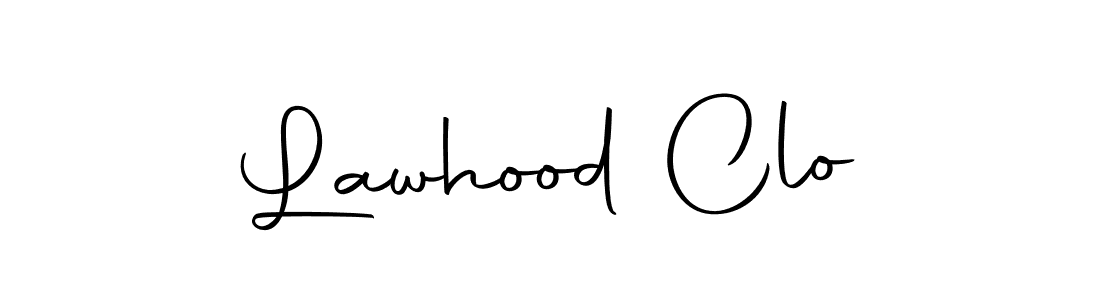 if you are searching for the best signature style for your name Lawhood Clo. so please give up your signature search. here we have designed multiple signature styles  using Autography-DOLnW. Lawhood Clo signature style 10 images and pictures png