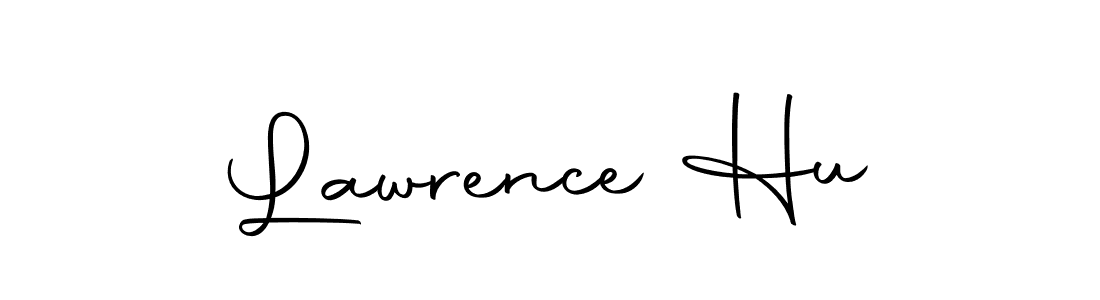 Design your own signature with our free online signature maker. With this signature software, you can create a handwritten (Autography-DOLnW) signature for name Lawrence Hu. Lawrence Hu signature style 10 images and pictures png