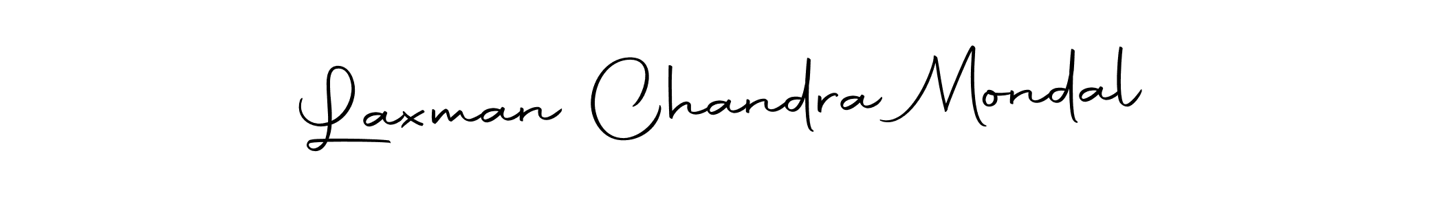 Create a beautiful signature design for name Laxman Chandra Mondal. With this signature (Autography-DOLnW) fonts, you can make a handwritten signature for free. Laxman Chandra Mondal signature style 10 images and pictures png