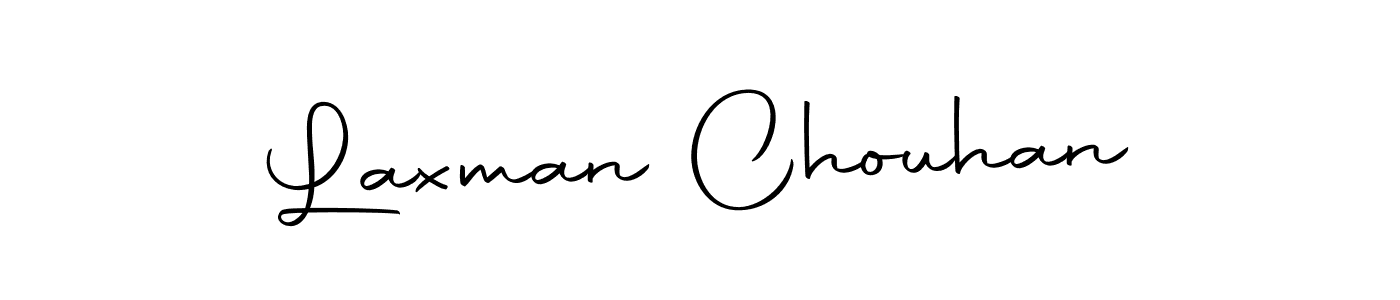 You should practise on your own different ways (Autography-DOLnW) to write your name (Laxman Chouhan) in signature. don't let someone else do it for you. Laxman Chouhan signature style 10 images and pictures png