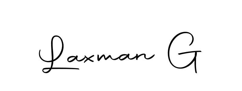 Design your own signature with our free online signature maker. With this signature software, you can create a handwritten (Autography-DOLnW) signature for name Laxman G. Laxman G signature style 10 images and pictures png