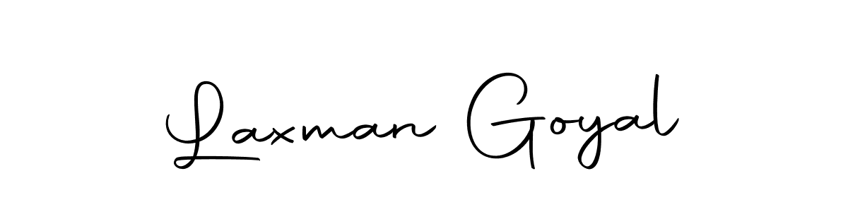 How to make Laxman Goyal signature? Autography-DOLnW is a professional autograph style. Create handwritten signature for Laxman Goyal name. Laxman Goyal signature style 10 images and pictures png