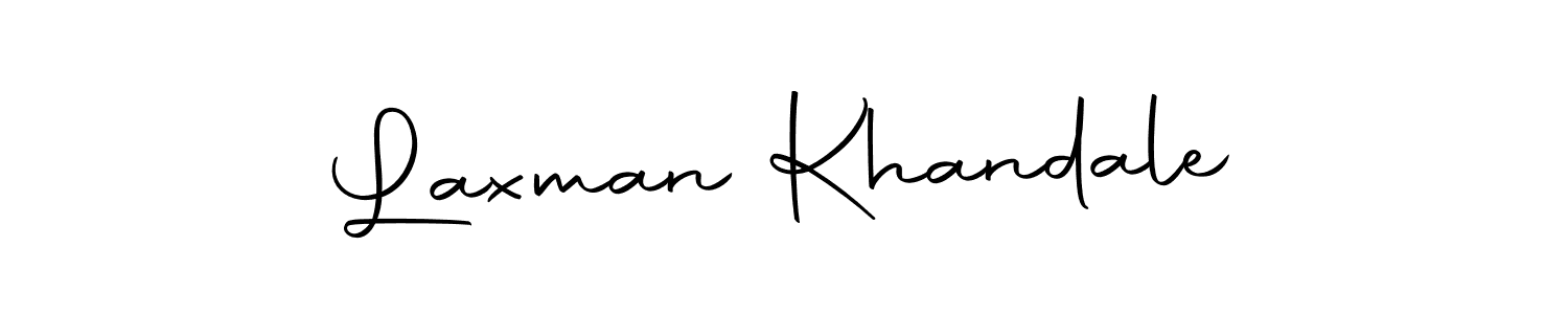 Laxman Khandale stylish signature style. Best Handwritten Sign (Autography-DOLnW) for my name. Handwritten Signature Collection Ideas for my name Laxman Khandale. Laxman Khandale signature style 10 images and pictures png