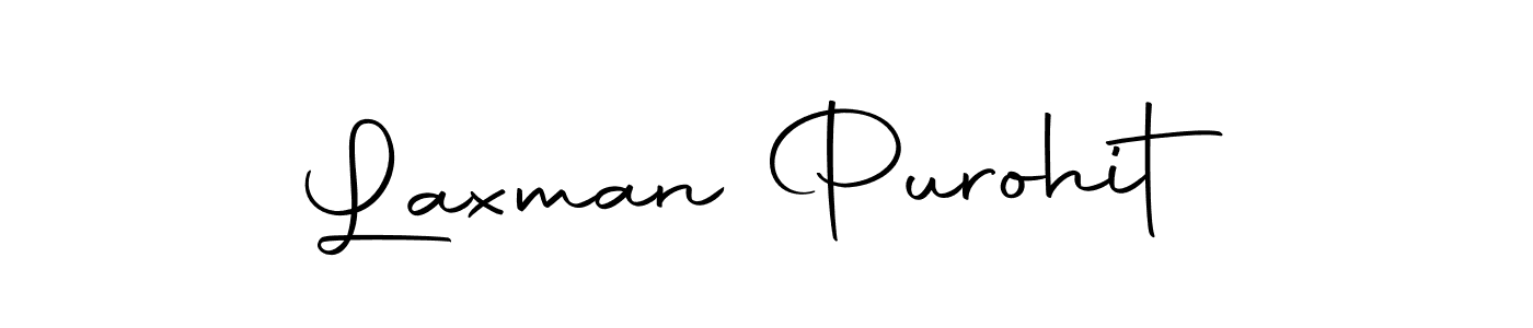 Make a beautiful signature design for name Laxman Purohit. With this signature (Autography-DOLnW) style, you can create a handwritten signature for free. Laxman Purohit signature style 10 images and pictures png