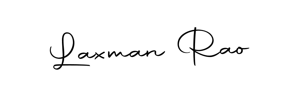 Create a beautiful signature design for name Laxman Rao. With this signature (Autography-DOLnW) fonts, you can make a handwritten signature for free. Laxman Rao signature style 10 images and pictures png