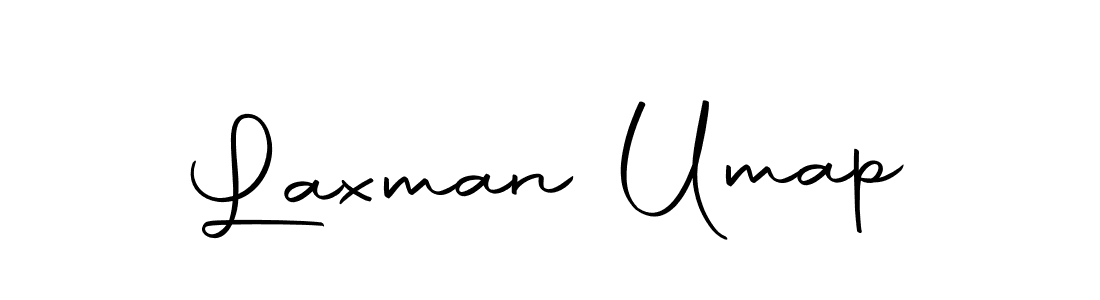 How to make Laxman Umap name signature. Use Autography-DOLnW style for creating short signs online. This is the latest handwritten sign. Laxman Umap signature style 10 images and pictures png