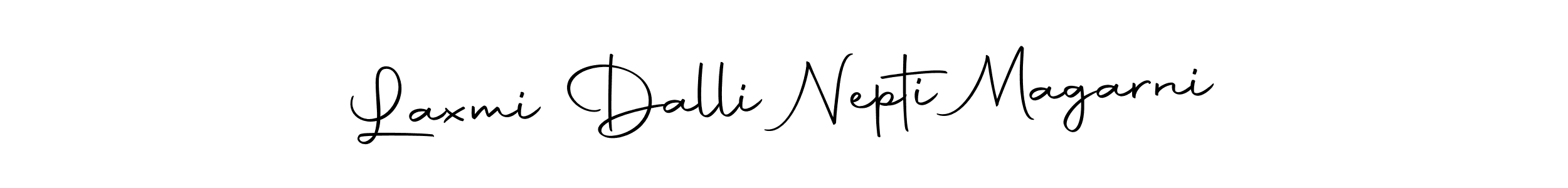 It looks lik you need a new signature style for name Laxmi Dalli Nepti Magarni. Design unique handwritten (Autography-DOLnW) signature with our free signature maker in just a few clicks. Laxmi Dalli Nepti Magarni signature style 10 images and pictures png