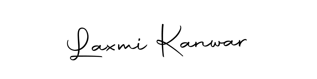 Use a signature maker to create a handwritten signature online. With this signature software, you can design (Autography-DOLnW) your own signature for name Laxmi Kanwar. Laxmi Kanwar signature style 10 images and pictures png
