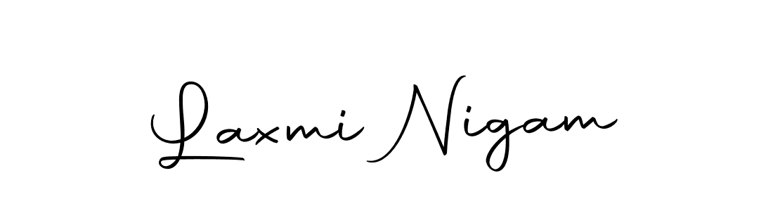 Similarly Autography-DOLnW is the best handwritten signature design. Signature creator online .You can use it as an online autograph creator for name Laxmi Nigam. Laxmi Nigam signature style 10 images and pictures png