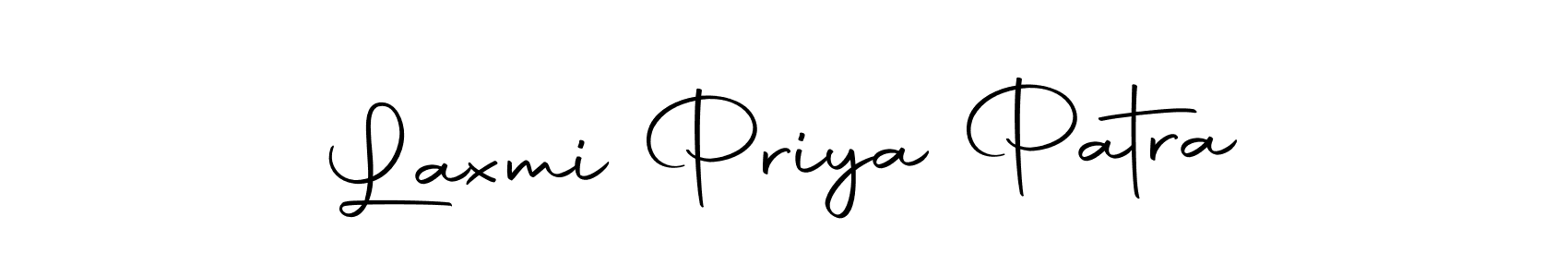 Make a beautiful signature design for name Laxmi Priya Patra. With this signature (Autography-DOLnW) style, you can create a handwritten signature for free. Laxmi Priya Patra signature style 10 images and pictures png