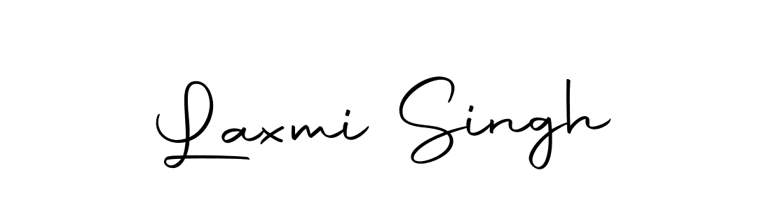 Make a beautiful signature design for name Laxmi Singh. With this signature (Autography-DOLnW) style, you can create a handwritten signature for free. Laxmi Singh signature style 10 images and pictures png