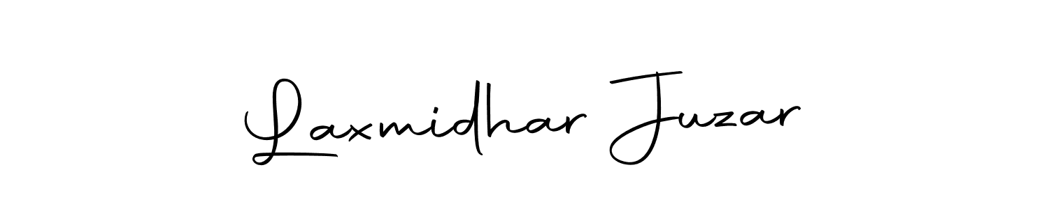 You should practise on your own different ways (Autography-DOLnW) to write your name (Laxmidhar Juzar) in signature. don't let someone else do it for you. Laxmidhar Juzar signature style 10 images and pictures png