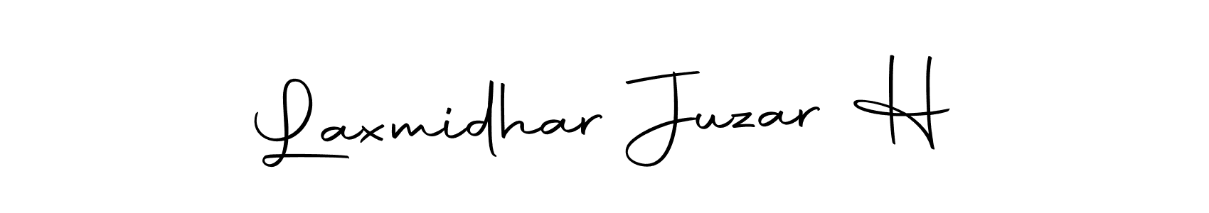 Make a beautiful signature design for name Laxmidhar Juzar H. Use this online signature maker to create a handwritten signature for free. Laxmidhar Juzar H signature style 10 images and pictures png