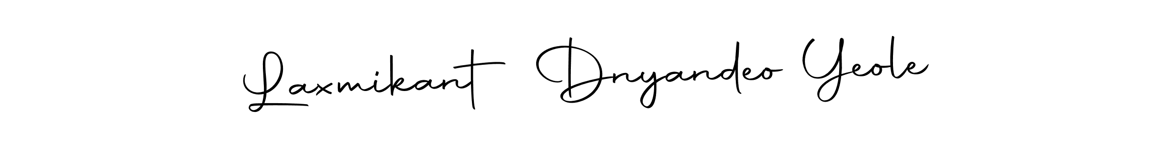 Use a signature maker to create a handwritten signature online. With this signature software, you can design (Autography-DOLnW) your own signature for name Laxmikant Dnyandeo Yeole. Laxmikant Dnyandeo Yeole signature style 10 images and pictures png